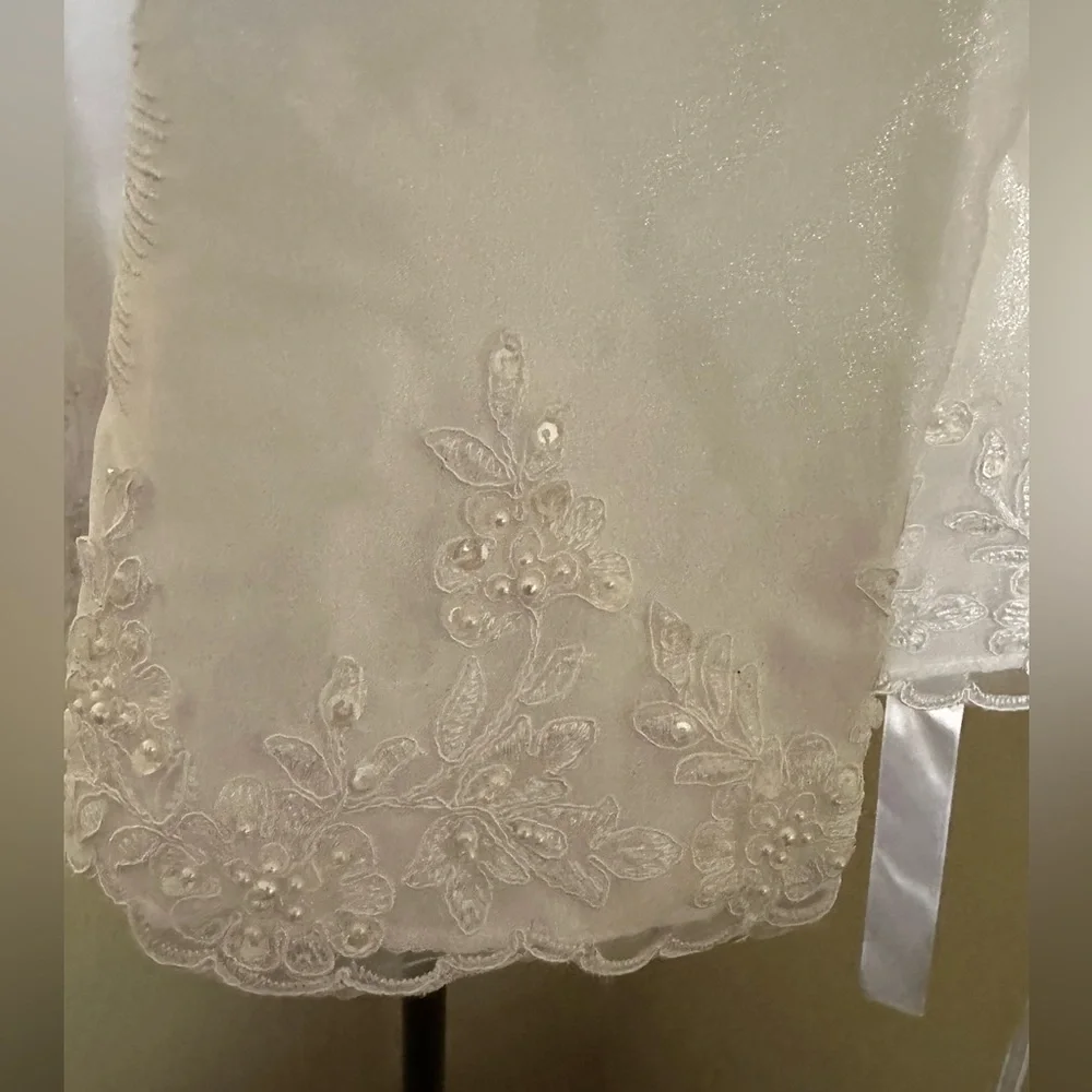 Simran fashion girls christening gown/jacket - Picture 6 of 16